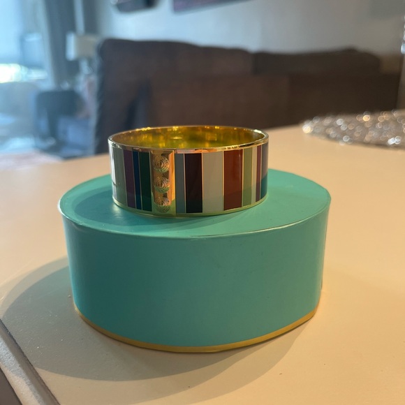 Coach Legacy Stripe Bangle - Picture 3 of 4